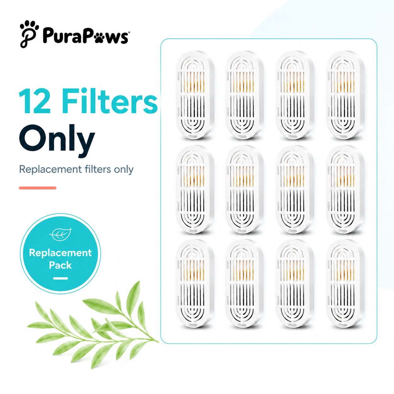 PuraPaws FreshFlow™ Wireless Stainless Steel Fountain